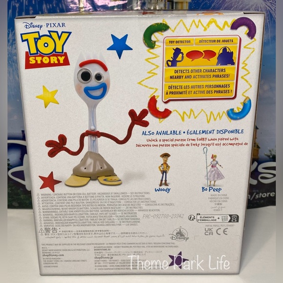 Disney Pixar Toy Story 4 Interactive Talking Forky Action Figure Toy NEW - Picture 3 of 4